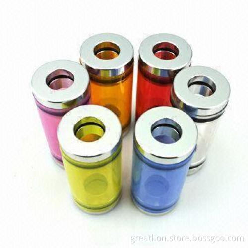 DCT 3/6mL Electronic Cigarette Clearomizers, Single/Dual-coil, One/Two Holes, CE, RoHS, SGS Marks